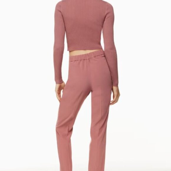 NWT Babaton Conan Pant size 00 - red willow color - Picture 2 of 5